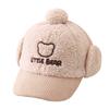 Warm Baby Baseball Cap Earmuff Kids Peaked Caps Fashion Padded Baby Ear Caps  Toddler