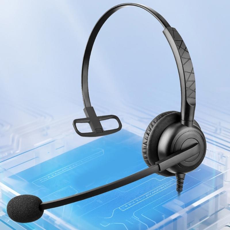 USB Headset Noise Cancelling Microphone for PC and Laptop for Online Classes and Business Meetings Noise Cancelling