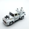 Haunted Metal Truck Halloween Collectible Alloy Car Model with Removable Ghostly Miniature Ornament Home Decors Gift