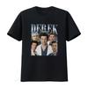 Derek Shepherd T-Shirt Vintage Grey's Anatomy TV-Show Medizinisches Drama Print Unisex Bequem d