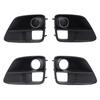 Fog Light Lamp Trim Hole Mesh Cover Grille Headlight Shade Bezels Frame Grill Accessories Compatible for STi 57731VA030
