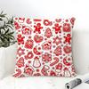 Colorful Home Decor Prints Pillow Case linen pillow case sofa home decor cushion cover cushion cove