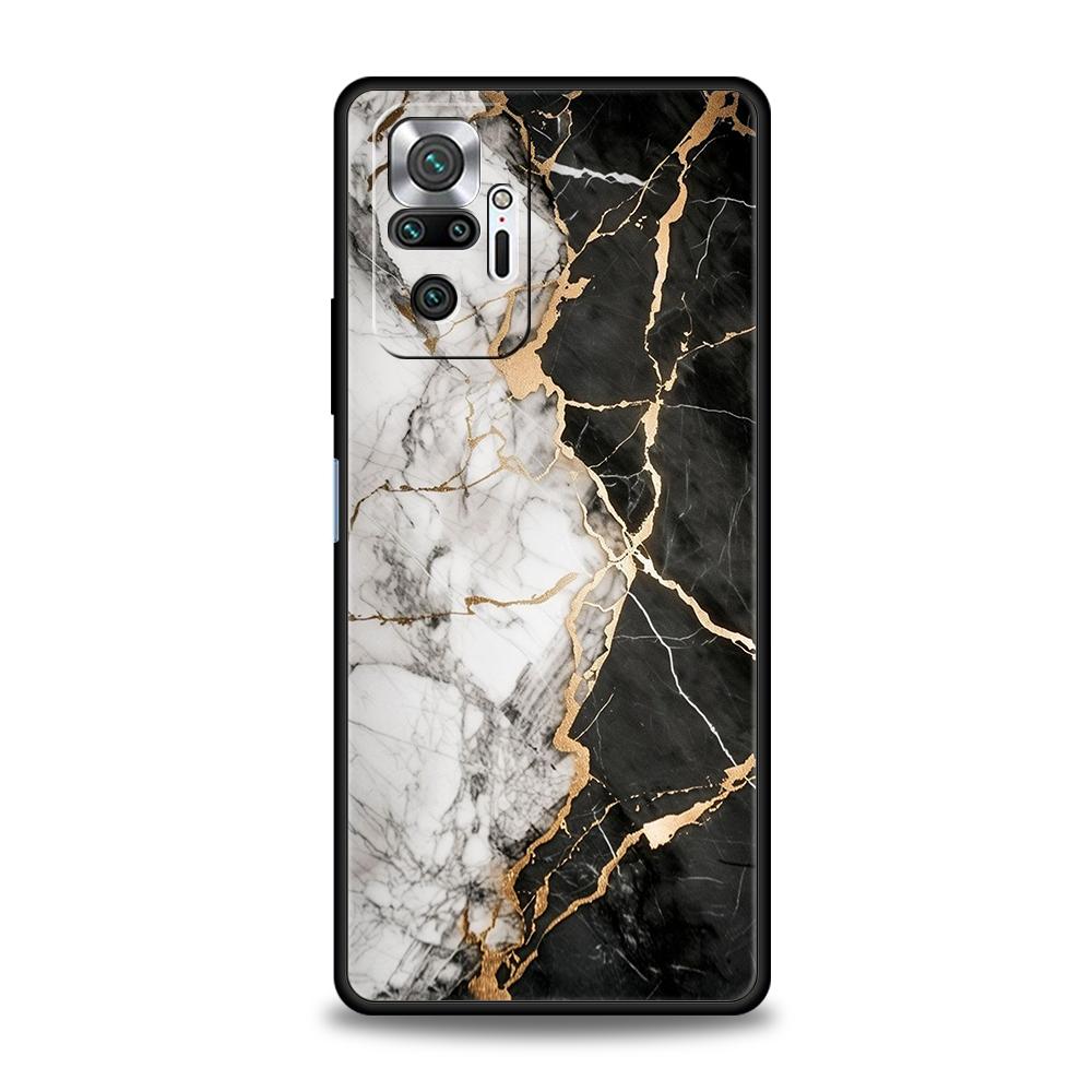 Aquarell Marmor Handyhülle Für Xiaomi Redmi Note 14 13 12 10 11 Pro Plus 14C 13C 12C 10C 9C 5G Weiche TPU Hülle