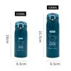 350ml/500ml Cartoon Stainless Steel Vacuum Flasks With Straw Portable Kids Thermos Mug Thermal Water Bottle Tumbler Thermocup