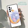 Baby Elephant Moon Phone Case For Samsung Galaxy A42 A31 A40 A51 A71 A32 A80 A91 A52 A72 A73 A20e A21S A50 A70 A11 A12 Cover