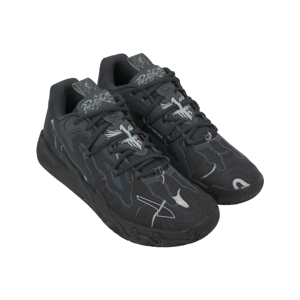 Puma MB.03 Lo Team Black Scarpe da Ginnastica da Uomo Grigio Grigio Forte 310519-03
