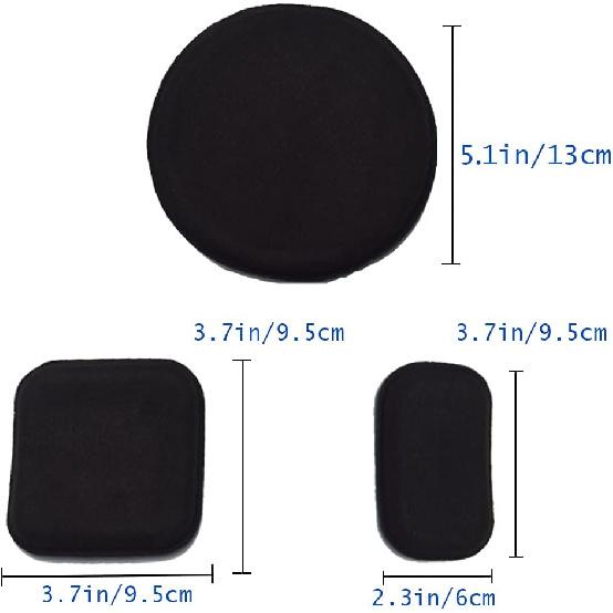 Universal Helmet Padding Kits, Outdoor Motorcycle Helmet Foam Pads Replacement Helmet Padding Set Mats For Fast Mich ACH USMC PASGT Helmet