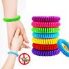 10 Pack Natural Mosquito Repellent Bracelet Wrist Band Bug Insect Protection