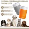 Portable Pet Paw Cleaning Cup Semi-Automatic Foot Washing Tool Gentle and Perfect for Outdoor Use