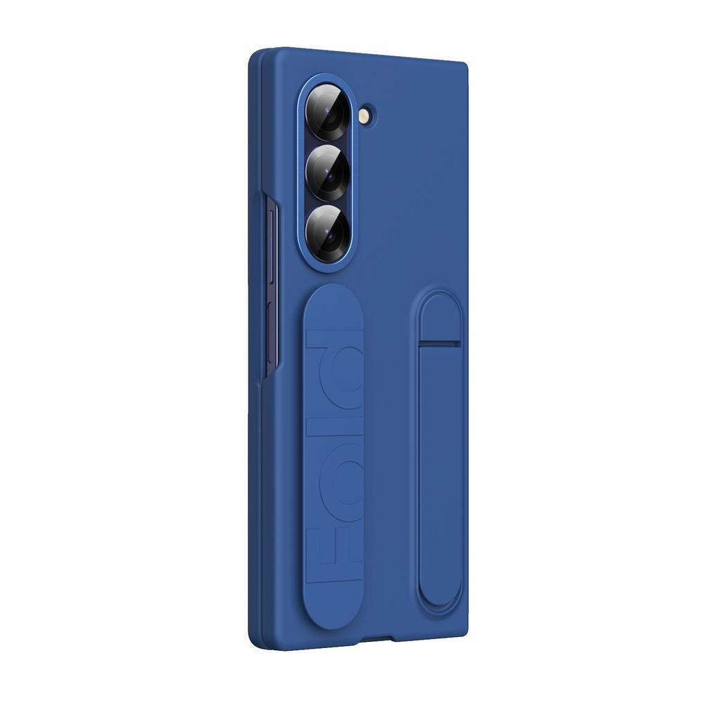 Etui do Samsung Galaxy Z Fold7/6: Zintegrowana podstawka, folia i pasek na nadgarstek do Fold5/4.