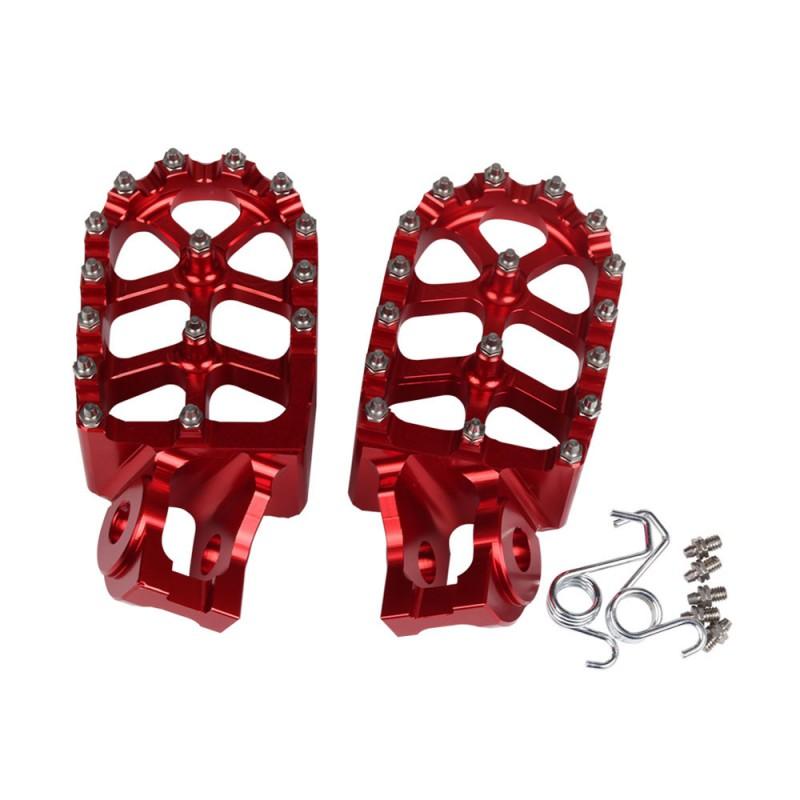 Aluminum CNC Front Foot Pegs KTM 125-500 XC XCF SX SXF EXC EXCF XCW TPI Off-Road Dirt Bikes