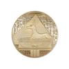 Gilded Egyptian Death Protector Anubis Reaper Commemorative Coin Collection