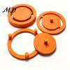 Pottery Studio Supplies 1 Set Foot Ring Tools, Clay Base Maker, Aligned Footing Guide Template, Even Press for Bowls And Mugs, Studios,