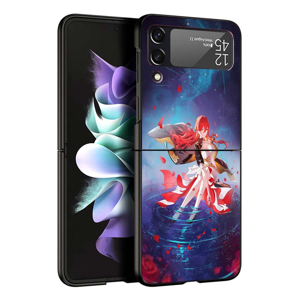 

Чехол для телефона Honkai Star Rail Himeko для Samsung Galaxy Z Flip7 Flip6 5G Flip5 Flip4 Flip3 ZFlip 7 6 3 4 5 Ударопрочная задняя крышка G Samsung Z Flip 5