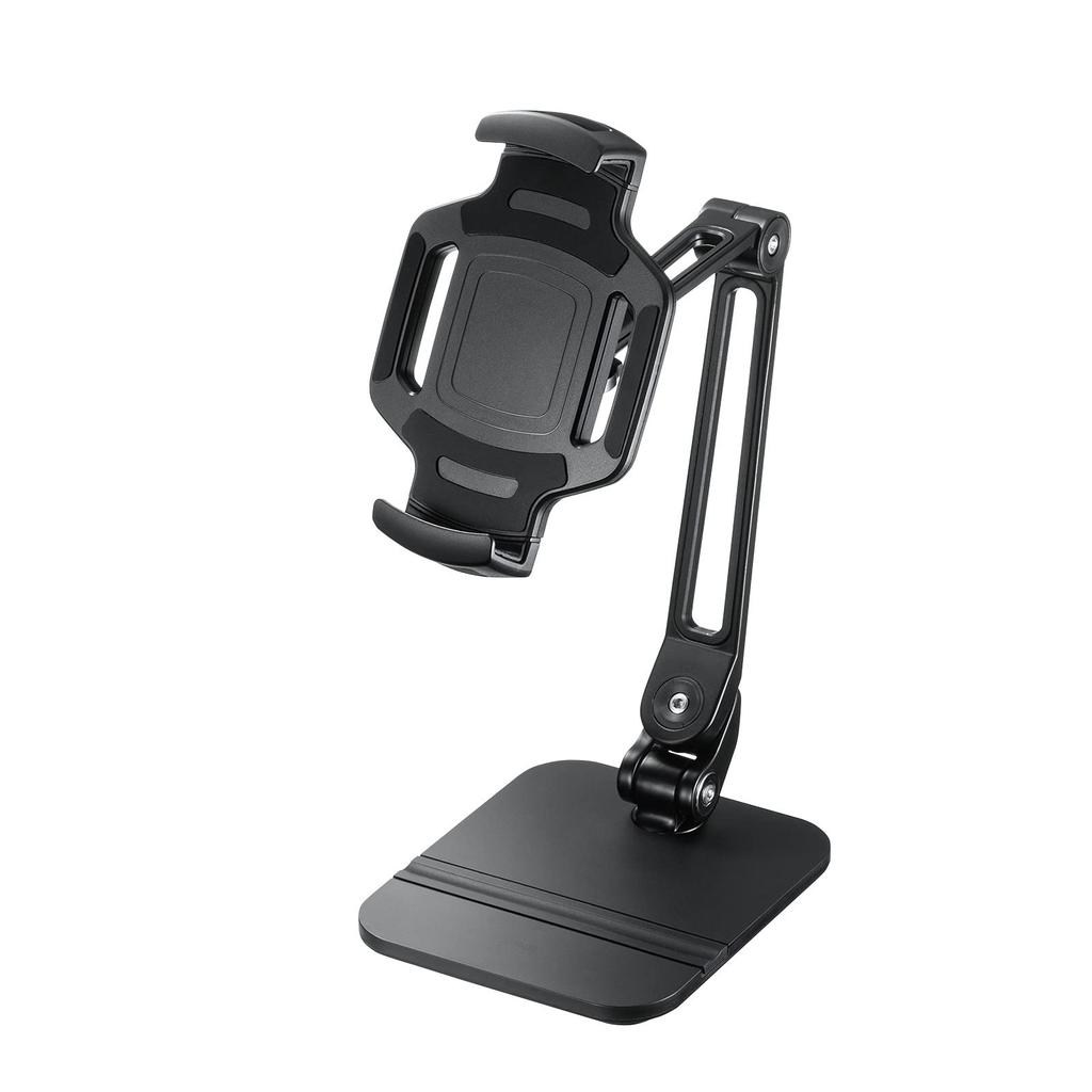 Sanwa Supply Tablet Arm Stand Pen (with Tray) PDA-STN67BK