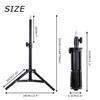 LED Selfie Ring Light Photography Lights Warm Cold Lamp With Tripod Dimmable USB Remote Control For Phone Video Live Fill Lamp