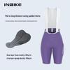 Women's High-Waist Pocket Cycling Bib Shorts for Spring/Summer