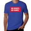 No Rights No Games 2022 T-Shirt for a Boy Custom Shirt Custom T Shirt Mens Graphic T-shirts