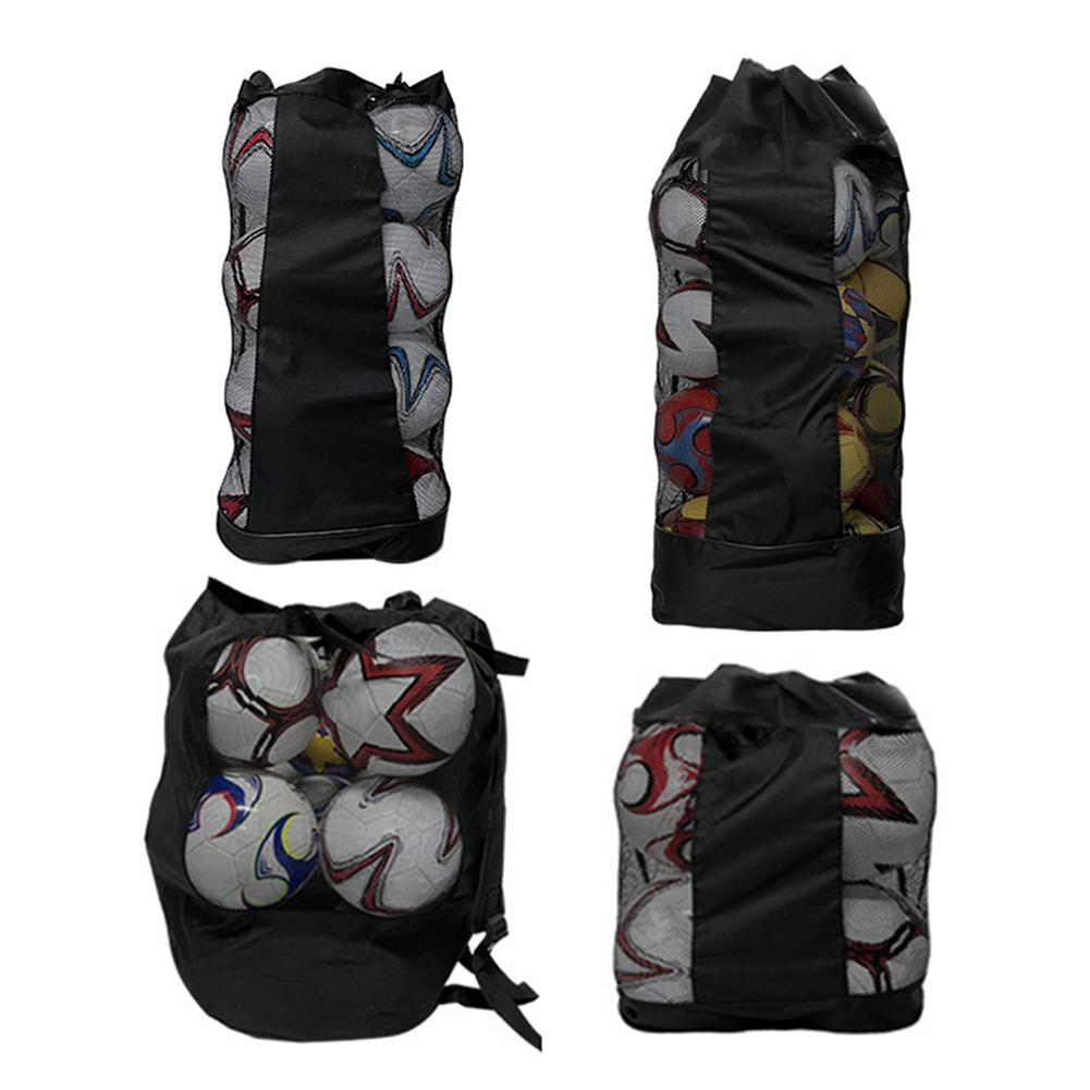 

Drawstring Mesh Bag Basketball Bag with Shoulder Strap for Football Volleyball