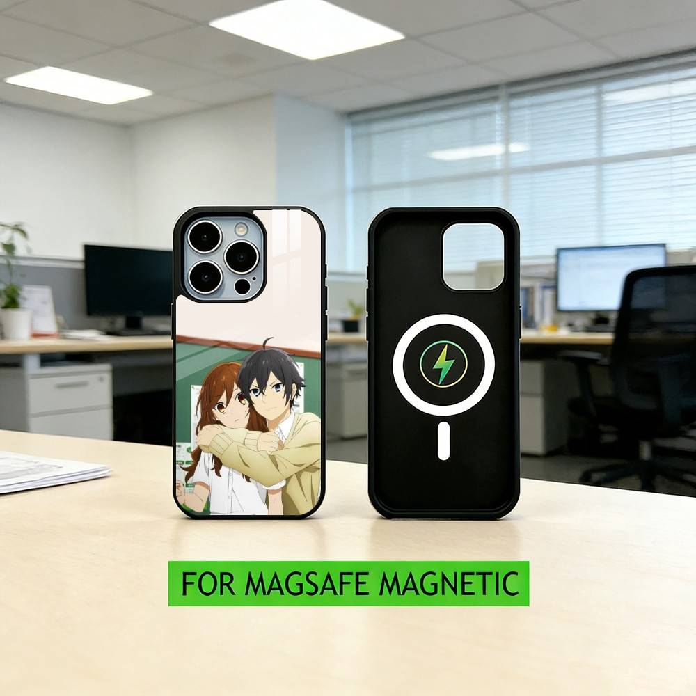 Horimiya Kyouko Hori Izumi Miyamura  Phone Case For iPhone17,16,15,14,13,12,11 Plus,Pro Magnetic with Magsafe Wireless Charging