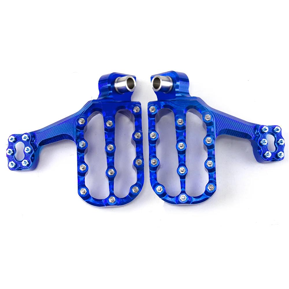Motorcycle Universal CNC Foot Rests Pegs Motorbike Dirt Pit Bike Footpeg Pedals Off-Road FootRest For Suzuki Yamaha Honda KTM