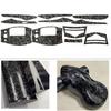 For Infiniti JX35 QX60 2012-2018 Interior Central Control Panel Door Handle Carbon Fiber Stickers Decals Car styling Accessorie