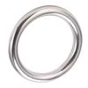 Welded O Ring Stainless Steel Welded Round Ring for Navigation Diving Hammocks and Bags10x60mm
