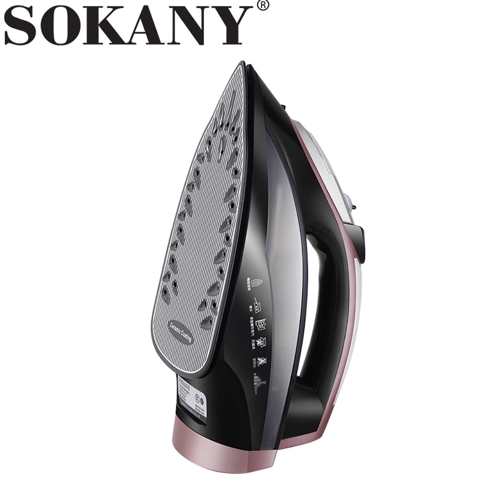 2400W Wireless Handheld Wet & Dry Steam Iron for Household Clothes Pressing EU/UK/AU Adapter
