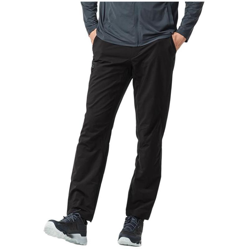 

DECATHLON MH100 Solid Color Quick Dry Mid-Rise Straight Knit Sweatpants Men s Black XL чёрный