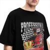Herren Damen F1 Profi Rennfahrer T-Shirts Merchandise Lustiges Renn-Meme T-Shirt Kleidung Spaß T-Shirt Bedruckt