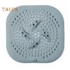 Raccogli-capelli in silicone per scarico doccia, resistente, protezione per scarico per bagno, cucina, lavanderia, facile da pulire, design antiscivolo, accessorio per doccia.