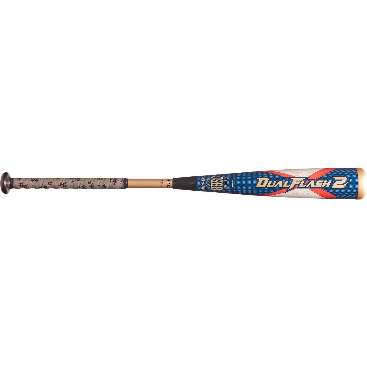 

ASICS Baseball DUAL FLASH2 Dual Flash 2 Junior Softball Composite 3124A258 Bat, Lightweight, 78cm/80cm, J.S.B.B. Compliant,