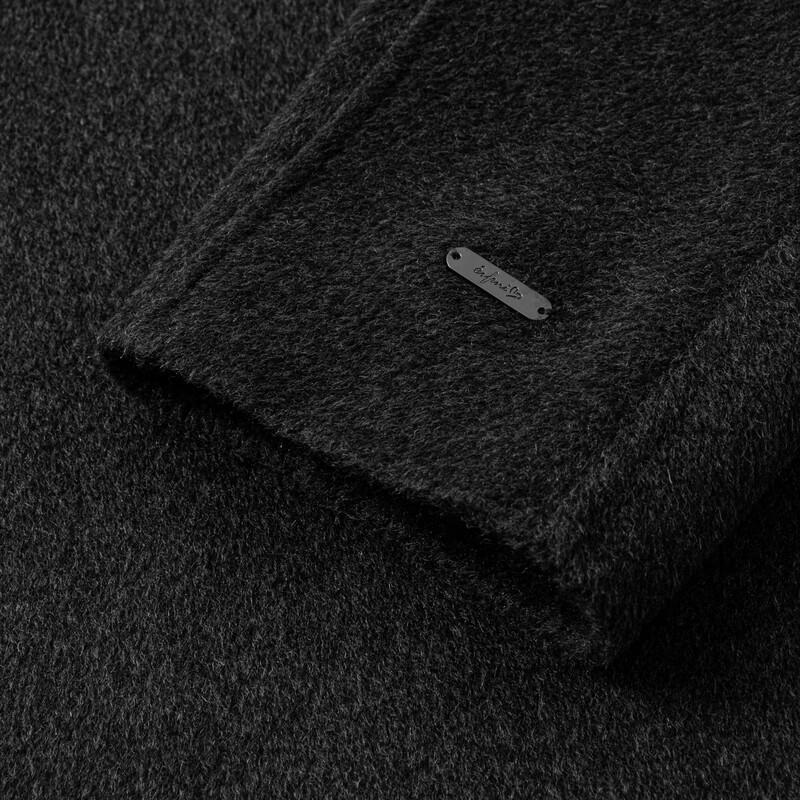 Eifini Women's Mid-length Tencel Wool Coat 199A170447