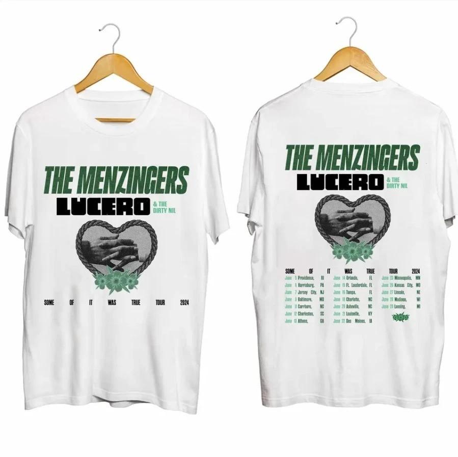 The Menzingers 2024 Tour Shirt – Some Of It Was True White Color BL1484 Unisex T-Shirt M