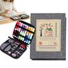 86Pcs/Set Linen Felting Embroidery Stitch Book Kit Embroidery Sewing Book  Craft Learning