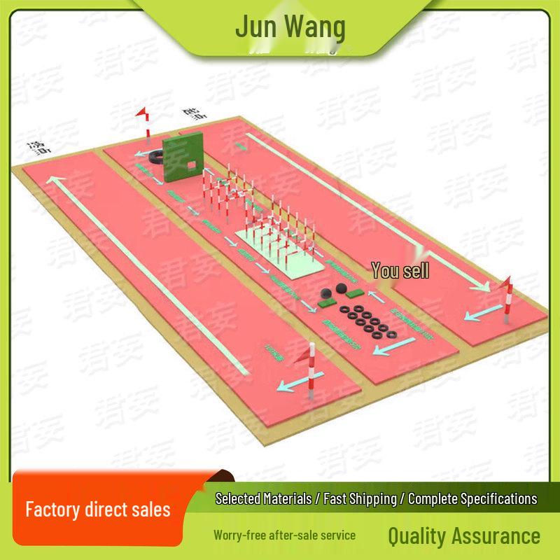 Outdoor 400m Obstacle Course & Physical Training Equipment