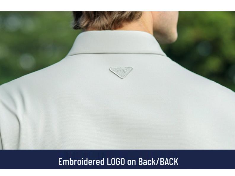 PGM2026 Men's Quick Dry Short Sleeve Polo Shirt for Golf