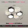 Nordic simple living room ceiling lamp honeycomb design combination creative art indoor lighting study restaurant bedroom lights