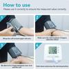 ASG Blood Pressure Monitor, Blood Pressure Machine Extra Large Cuff Upper Arm, BP Cuff Automatic Upper Arm with Range Large Cuff  Groups  for Home Use