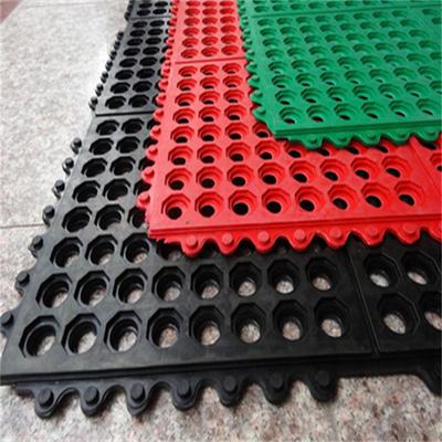 Elegant Oil-Proof, Non-Slip Rubber Mat for Kitchens, Bathrooms, and Restaurants