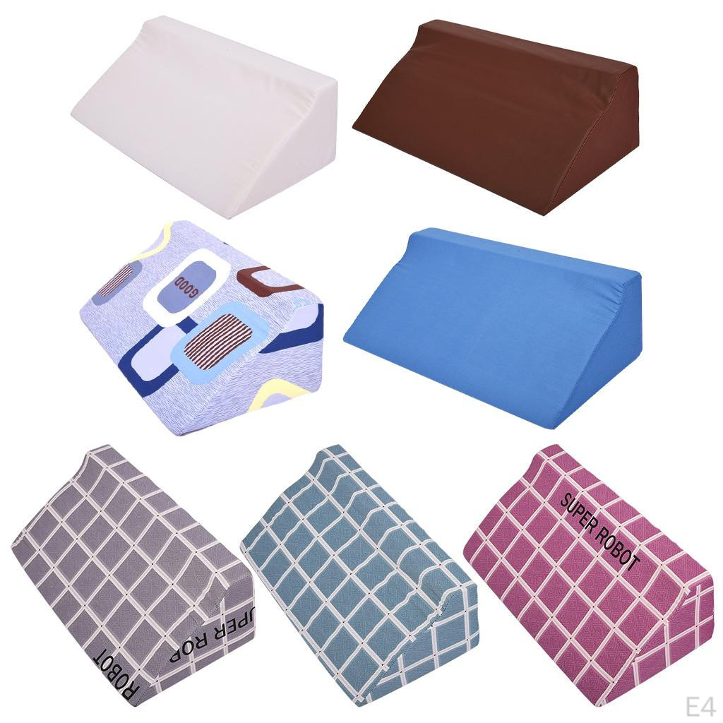 Comfortable Triangle Soft with Washable Bolster Body Position Wedges for Snoring Sleeping Alignment