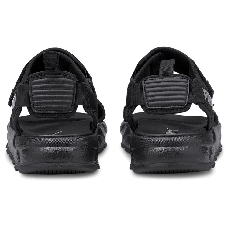 PUMA RS-Sandal Unisex Black High Rise Open Toe Lifestyle Sandals 374862-02