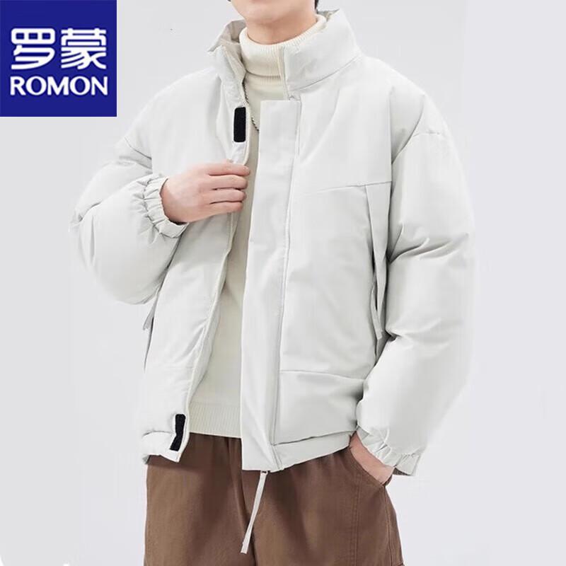 

ROMON Men s Winter Stand Collar Padded Jacket 2XL