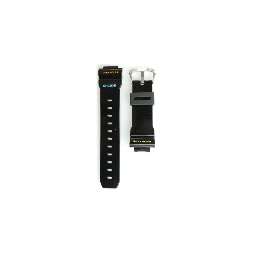 Casio GWX-5600 Replacement Watch Band Strap Black Rubber Generic Watch Accessory