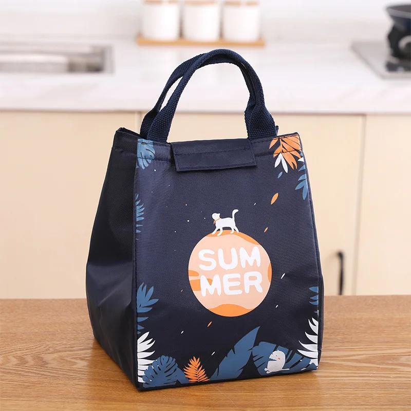 Thermal Bag Insulated Lunch Bag Cooler Bag Picnic Bags Lunch Box Ice Pack Tote Food Lunch Bags Large Capacity For Women Kids