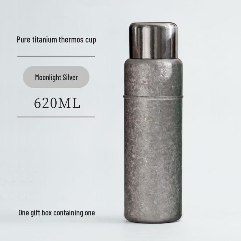 Pure Titanium Insulated Water Bottle 620ml