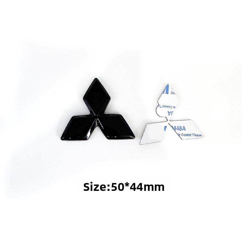 Auto Lenkrad Logo Abdeckung Aufkleber Für Mitsubishi Outlander Lancer ASX Eclipse L200 Pajero Delica EVO Attrage Innenteile