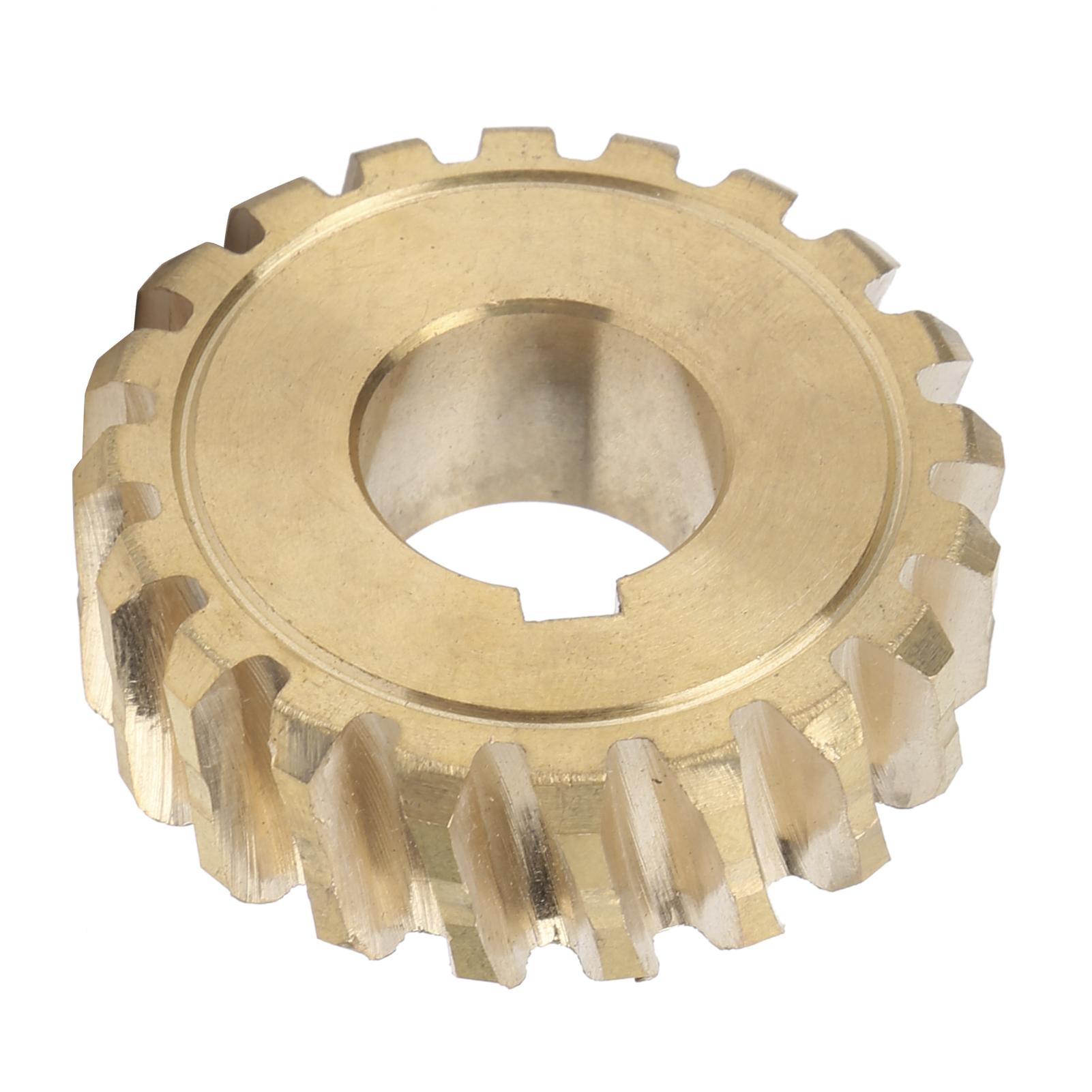 Kaisai Unisex Worm Gear 20T 91704861 Aluminum Alloy Repair Maintenance Replacement For Troy Bilt