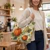Autumn Pumpkin Printed Shoulder Bag Fashion All-match Casual Daily Handbag
