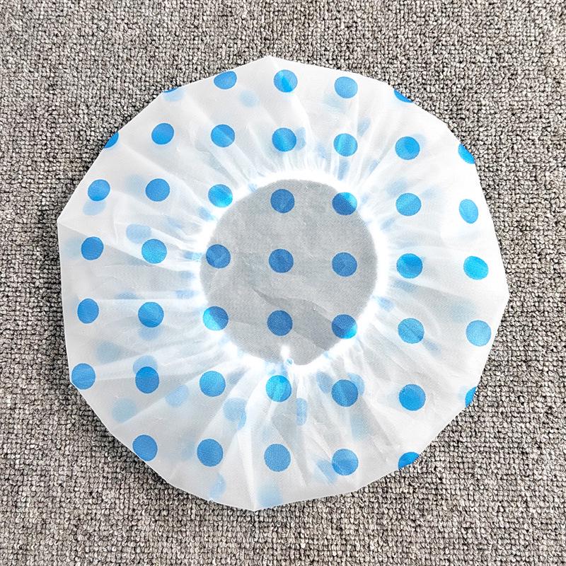 Waterproof Double-Layer Shower Cap - Anti-Smoke Kitchen Hat for Women